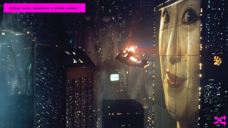 Ridley Scott (Blade Runner & Gladiator)