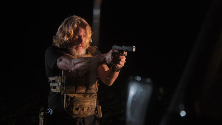 Sunray: Fallen Soldier (2025): IRL RMCs take easy targets in exploitation actioner