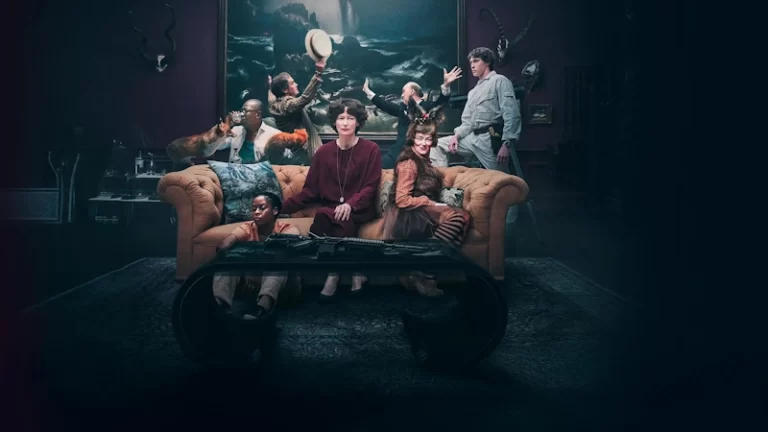 The End (2025) Opening night at the end of the world in barmy musical morality tale